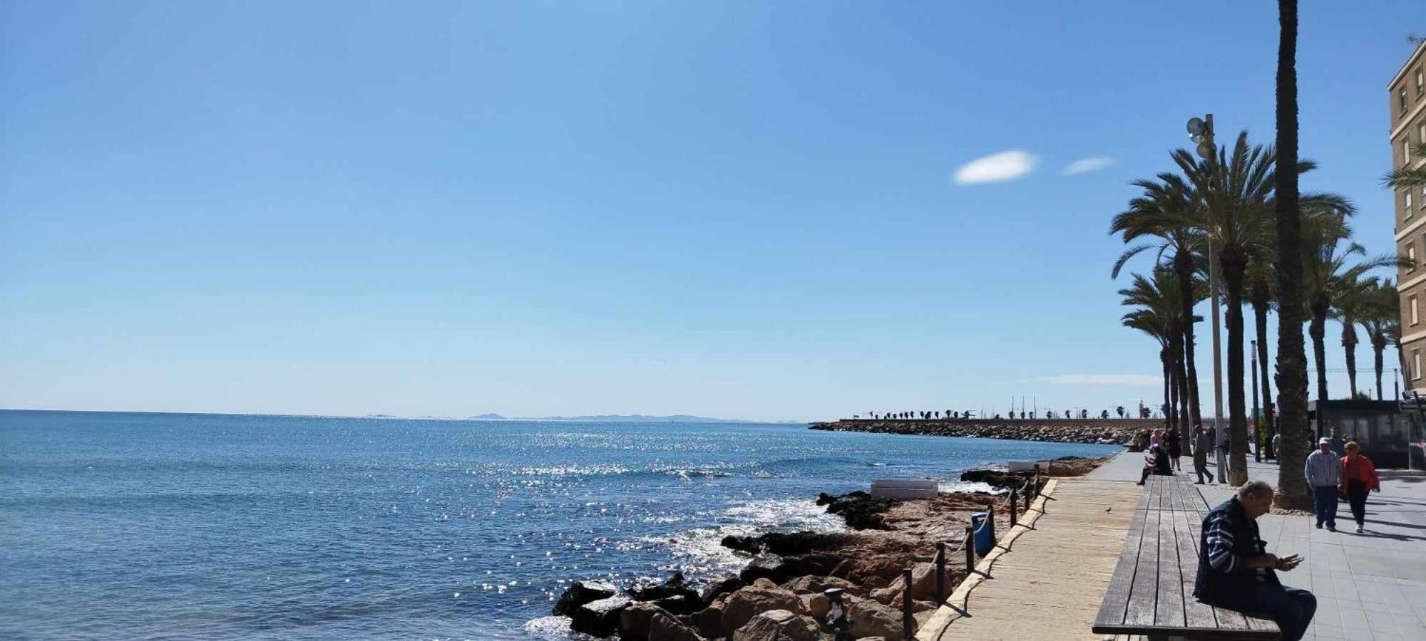 Seaview Playa Del Cura 50M Torrevieja Citycentre Apartment 외부 사진